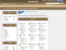 Tablet Screenshot of newlylinkedinfo.com